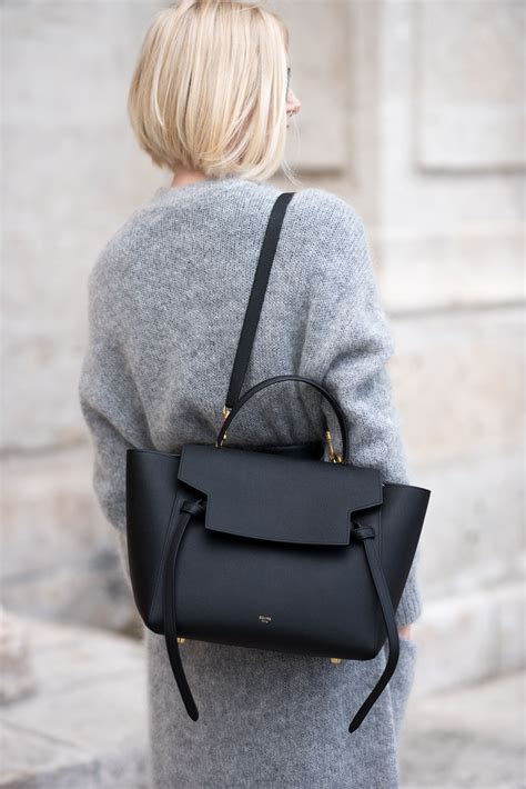 celine paris bag brown|celine belt bag street style.